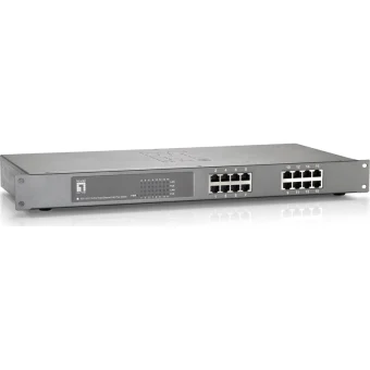 Level One FEP-1612W150 Unmanaged L2 PoE+ Switch με 16 Θύρες Ethernet FEP-1612W150