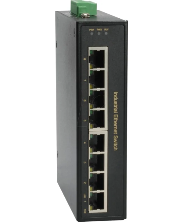 Level One IFP-0801 Unmanaged L2 PoE+ Switch με 8 Θύρες Ethernet IFP-0801