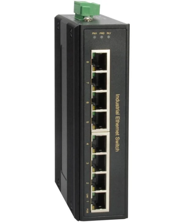 Level One IGP-0802 Unmanaged L2 PoE+ Switch με 8 Θύρες Gigabit (1Gbps) Ethernet IGP-0802