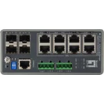 Level One IGP-1271 Managed L2 PoE+ Switch με 8 Θύρες Gigabit (1Gbps) Ethernet και 4 SFP Θύρες IGP-1271 - Image 2