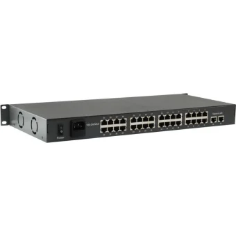 Level One FGP-3400W630 Unmanaged L2 PoE+ Switch με 34 Θύρες Gigabit (1Gbps) Ethernet FGP-3400W630