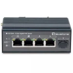Level One IGP-0501 Unmanaged L2 PoE++ Switch με 4 Θύρες Gigabit (1Gbps) Ethernet και 1 SFP Θύρα IGP-0501
