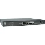 Level One FGP-2031 Unmanaged L2 PoE+ Switch με 16 Θύρες Gigabit (1Gbps) Ethernet και 2 SFP Θύρες FGP-2031 - Image 3