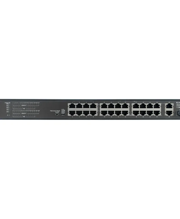 Level One FGP-2831 Unmanaged L2 PoE+ Switch με 24 Θύρες Gigabit (1Gbps) Ethernet και 2 SFP Θύρες FGP-2831