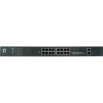Level One GEP-2021 Unmanaged L2 PoE+ Switch με 16 Θύρες Gigabit (1Gbps) Ethernet και 2 SFP Θύρες GEP-2021