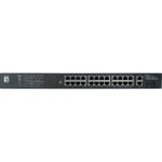 Level One GEP-2821 Unmanaged L2 PoE+ Switch με 24 Θύρες Gigabit (1Gbps) Ethernet και 2 SFP Θύρες GEP-2821