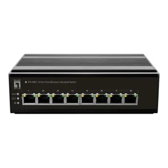 Level One IFS-0801 Unmanaged Switch με 8 Θύρες Ethernet IFS-0801
