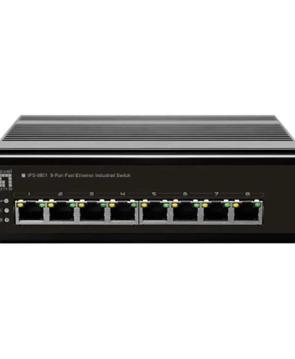 Level One IFS-0801 Unmanaged Switch με 8 Θύρες Ethernet IFS-0801