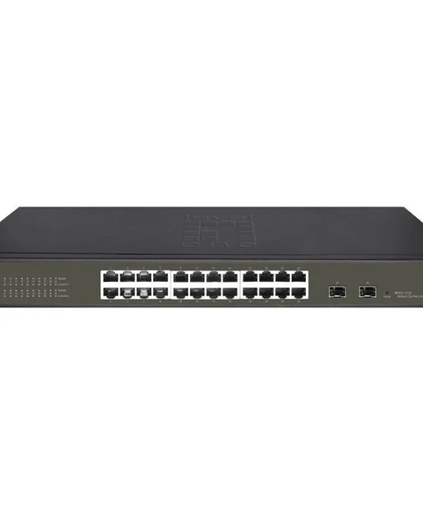 Level One GES-2126 Hilbert Managed L2 Switch με 24 Θύρες Gigabit (1Gbps) Ethernet και 2 SFP Θύρες GES-2126