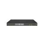 Level One GES-2118P L2 PoE+ Switch με 16 Θύρες Gigabit (1Gbps) Ethernet και 2 SFP Θύρες GES-2118P