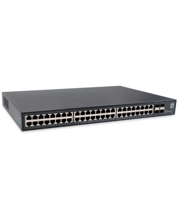 Level One GTU-5211 Unmanaged L2 Switch με 48 Θύρες Ethernet και 4 SFP Θύρες GTU-5211