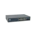 Level One GEP-1221 Unmanaged L2 PoE++ Switch με 10 Θύρες Gigabit (1Gbps) Ethernet και 2 SFP Θύρες GEP-1221 - Image 2