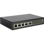 Level One GES-2105P Hilbert Managed L2 PoE+ Switch με 5 Θύρες Gigabit (1Gbps) Ethernet GES-2105P - Image 2