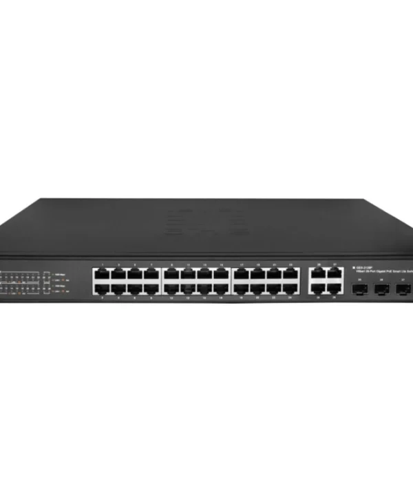 Level One GES-2128P Hilbert Managed L2 PoE+ Switch με 24 Θύρες Gigabit (1Gbps) Ethernet και 4 SFP Θύρες GES-2128P