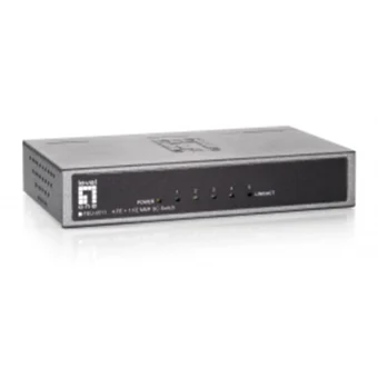 Level One FEU-0511 Unmanaged L2 Switch με 4 Θύρες Ethernet και 4 SFP Θύρες FEU-0511