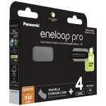 Panasonic Eneloop Pro with Battery Case Επαναφορτιζόμενες Μπαταρίες AAA Ni-MH 930mAh 1.2V 4τμχ - Image 3