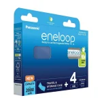 Panasonic Eneloop & Storage Case Επαναφορτιζόμενες Μπαταρίες AA Ni-MH 2000mAh 1.2V 4τμχ - Image 3