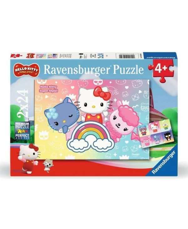 Ravensburger - Puzzle Hello Kitty Super Style 2x24p