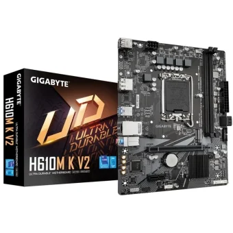 Gigabyte H610M K V2 rev. 1.0 Motherboard ATX με Intel 1700 Socket H610M K V2