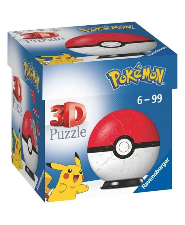 Ravensburger Παζλ 3d 54τμχ Pokemon Διαφορα Σχεδια 74022 74022