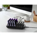 Conceptronic Βάση Φόρτισης με 7 Θύρες USB-C 160W Power Delivery σε Μαύρο χρώμα (OZUL07B) OZUL07B - Image 3