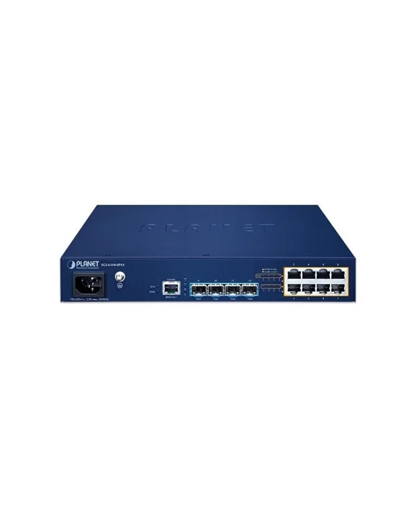 Planet Technology SGS-6310-8P4X Managed L3 PoE+ Switch με 8 Θύρες Gigabit (1Gbps) Ethernet SGS-6310-8P4X