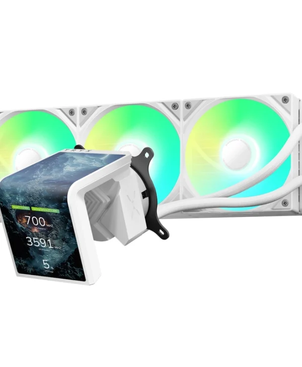 Tryx Panorama SE ARGB 360 Υδρόψυξη Επεξεργαστή Τριπλού Ανεμιστήρα 120mm για Socket AM4/AM5/1700/1200/115x Λευκή