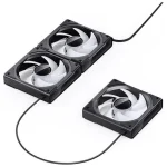 Jonsbo ZK-120B Case Fan με RGB Φωτισμό και Σύνδεση 3-Pin / 4-Pin PWM 3τμχ - Image 9