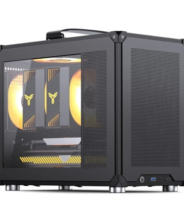 Jonsbo C6 Max Mini Tower Κουτί Υπολογιστή Μαύρο