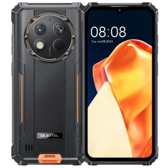 Oukitel G1 Dual SIM (6/256GB) Ανθεκτικό Smartphone Black/Orange
