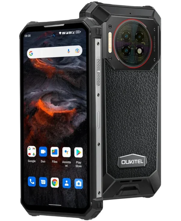 Oukitel WP19 Pro Dual SIM (8/256GB) Ανθεκτικό Smartphone Μαύρο