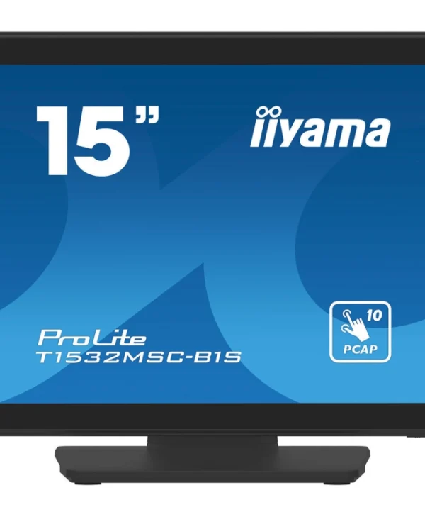Iiyama ProLite T1532MSC-B1S TN Touch Monitor 15" 1024x768 T1532MSC-B1S