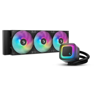 Deepcool LE360 (v2) Υδρόψυξη Επεξεργαστή Τριπλού Ανεμιστήρα 120mm για Socket AM4/AM5/1700/1200/115x με RGB Φωτισμό