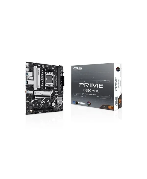 Asus PRIME B850-E Motherboard Micro ATX με AMD AM5 Socket 90MB1LV0-M0EAY0 90MB1LV0-M0EAY0