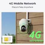 Reolink Go PT Plus G430 IP Κάμερα Παρακολούθησης 4G Full HD+ 5MP Αδιάβροχη Μπαταρίας με Αμφίδρομη Επικοινωνία και Φακό 2.8mm G430 - Image 9