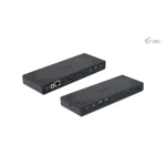 i-tec USB-C Docking Station με HDMI/DisplayPort 4K PD Ethernet και σύνδεση 2 Οθονών Μαύρο (CADUA4KDOCKPDL2) CADUA4KDOCKPDL2 - Image 2