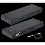i-tec USB-C Docking Station με HDMI/DisplayPort 4K PD Ethernet και σύνδεση 2 Οθονών Μαύρο (CADUA4KDOCKPDL2) CADUA4KDOCKPDL2 - Image 5