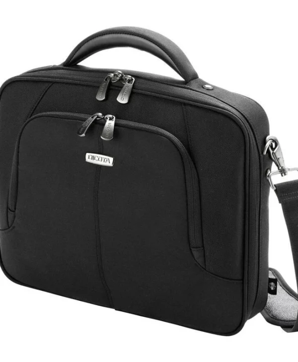 Dicota Eco Multi Compact Τσάντα Ώμου / Χειρός για Laptop 15.6" σε Μαύρο χρώμα