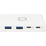 Dicota USB 3.0 Hub 4 Θυρών με σύνδεση USB-C Λευκό - Image 2