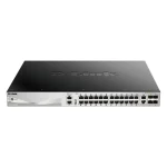 D-Link DGS-3130-30PS/E Managed L3 PoE+ Switch με 24 Θύρες Gigabit (1Gbps) Ethernet και 4 SFP Θύρες DGS-3130-30PS/E