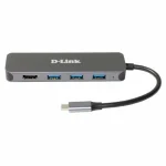 D-Link USB-C Docking Station με HDMI 4K PD Γκρι (DUB-2333) DUB-2333 - Image 3