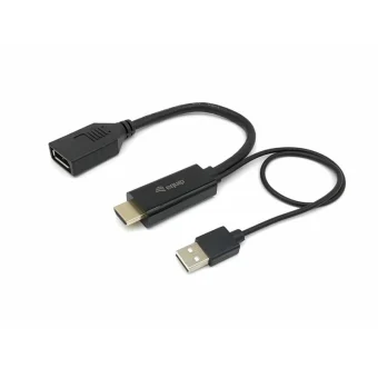 Equip Μετατροπέας HDMI / USB-A male σε DisplayPort female 1τμχ 119039 119039