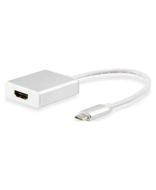 Equip Μετατροπέας USB-C male σε HDMI female Λευκό 1τμχ 133452 133452
