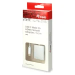 Equip Μετατροπέας USB-C male σε HDMI female Λευκό 1τμχ 133452 133452 - Image 4