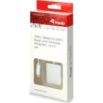Equip Μετατροπέας USB-C male σε DVI-I female Ασημί 1τμχ 133453 133453 - Image 4