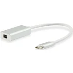 Equip Μετατροπέας USB-C male σε mini DisplayPort female Λευκό 1τμχ 133457 133457
