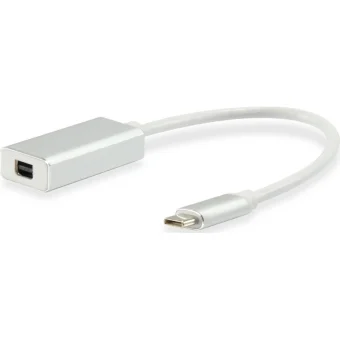 Equip Μετατροπέας USB-C male σε mini DisplayPort female Λευκό 1τμχ 133457 133457