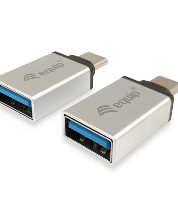 Equip Μετατροπέας USB-C male σε USB-A female Ασημί 1τμχ 133473 133473