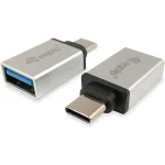 Equip Μετατροπέας USB-C male σε USB-A female Ασημί 1τμχ 133473 133473 - Image 2
