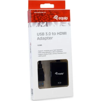 Equip Μετατροπέας USB-A male σε HDMI female (133385) 133385